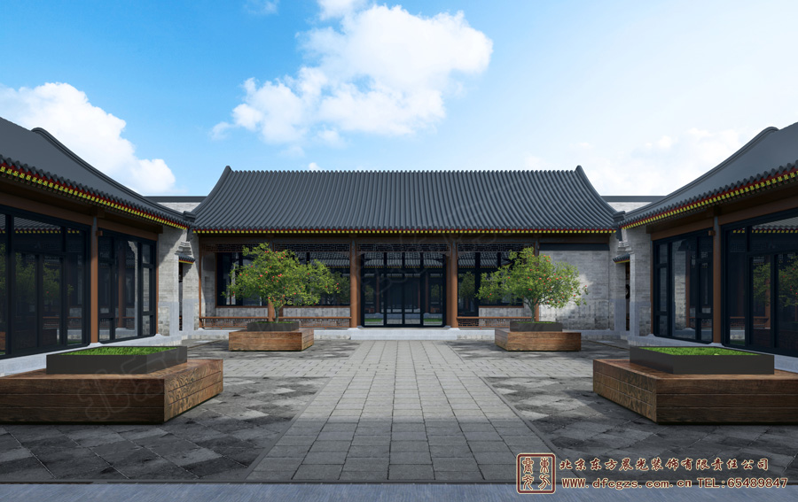 仿古中式建筑設計