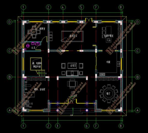 仿古中式建筑設計